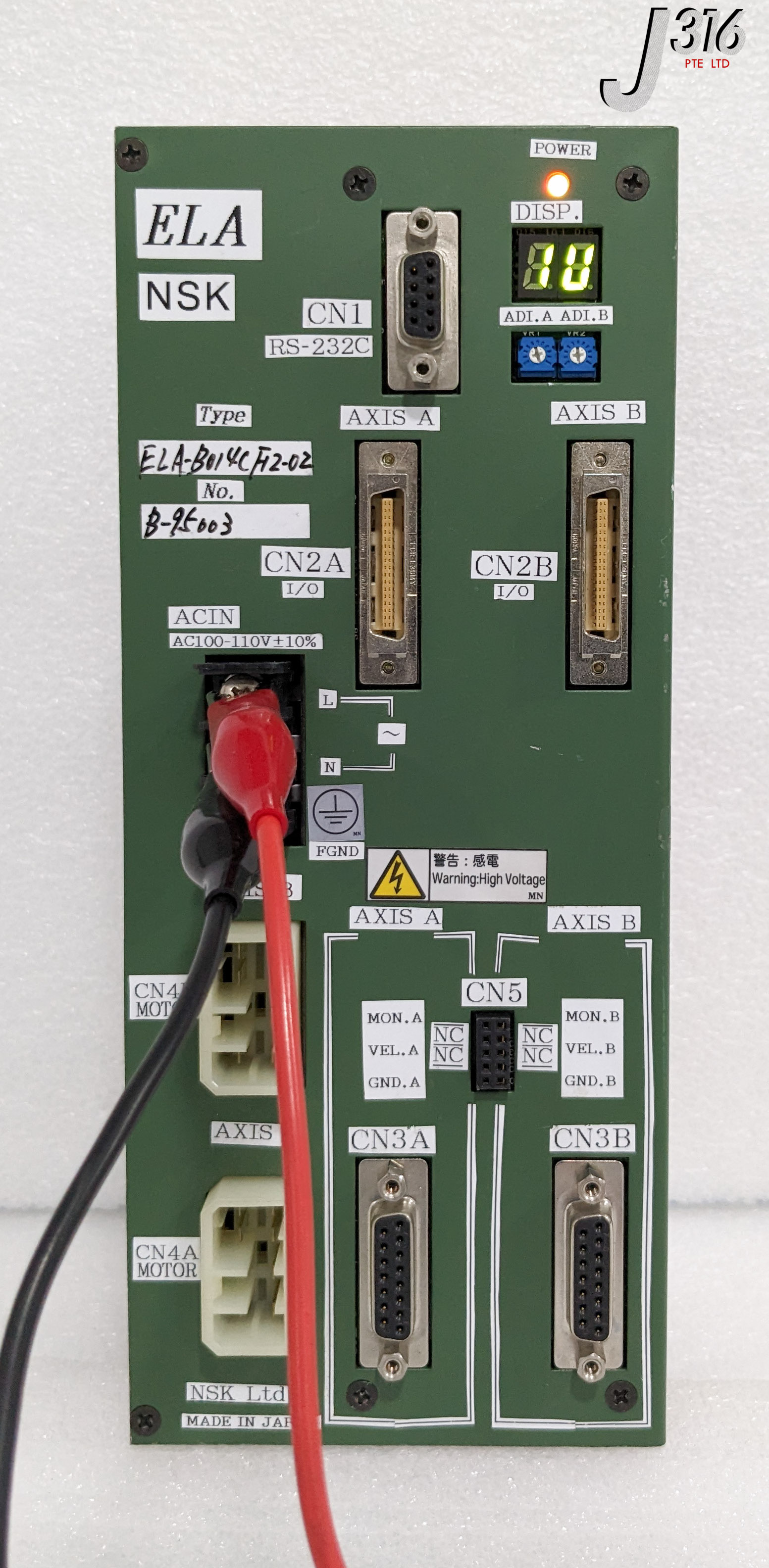 グレー1枚 34562 NSK DUAL AXIS SERVO DRIVER ELA-B014CF12-02 | eBay